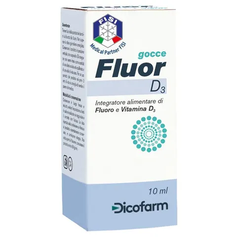 DICOFARM SpA Dicofarm, Fluor D3, 10 ml – immagine 1