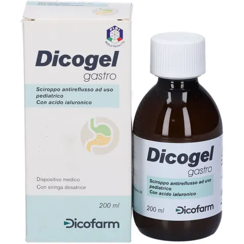 DICOFARM SpA Dicogel, Gastro Sciroppo Antireflusso Pediatrico, 200 ml – immagine 1