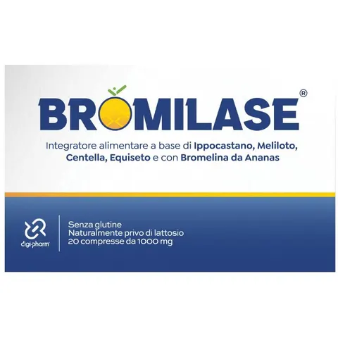 DIGI-PHARM Srl Digi-pharm, Bromilase, 20 Compresse – immagine 1