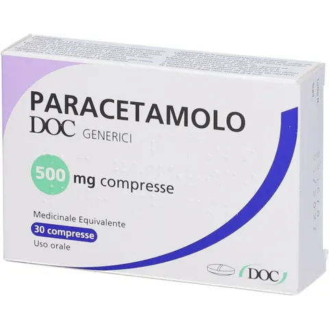 doc generici Paracetamolo 30 Compresse 500mg – immagine 1