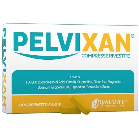 DYMALIFE PHARMACEUTICAL Srl PELVIXAN 30Cpr Riv. – immagine 1