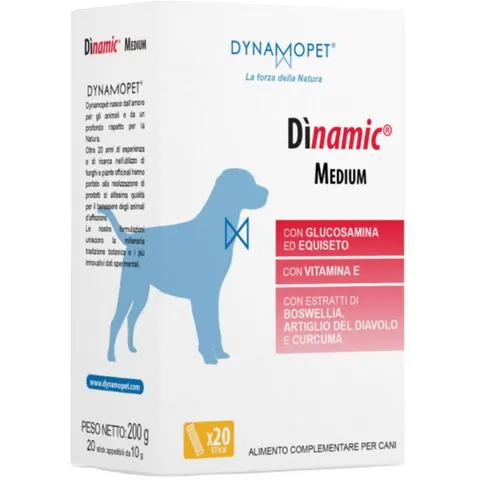 DYNAMOPET Srl DINAMIC MEDIUM 20STICK 10G – immagine 1