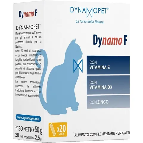 DYNAMOPET Srl DYNAMO F Gatti 20Stick 2,5g – immagine 1