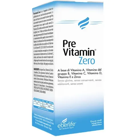 EBERLIFE FARMACEUTICI SpA PREVITAMIN Zero Gtt 9ml – immagine 1
