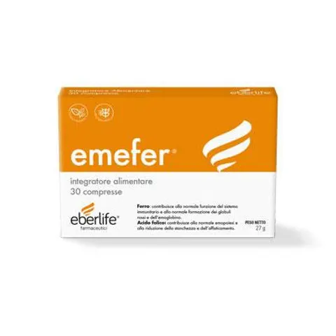 eberlife farmaceutici Emefer 30compresse – immagine 1