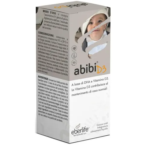 EBERLIFE FARMACEUTICI SpA ABIBI D3 Gtt 15ml – immagine 1