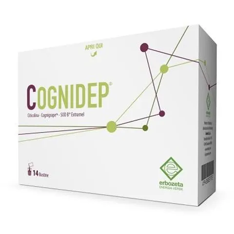 ERBOZETA SpA Cognidep - Integratore alimentare 14 Bustine – immagine 1