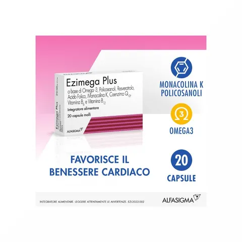 Ezimega Plus 20 Capsule Molli – immagine 1
