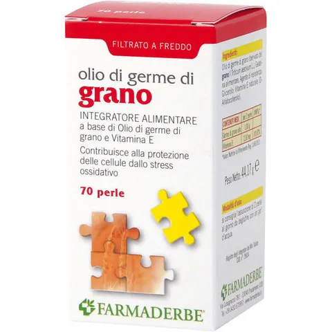 farmaderbe Olio germe di grano 70 perle – immagine 1