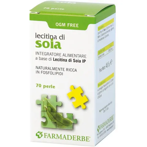 farmaderbe Lecitina soia 70 perle – immagine 1