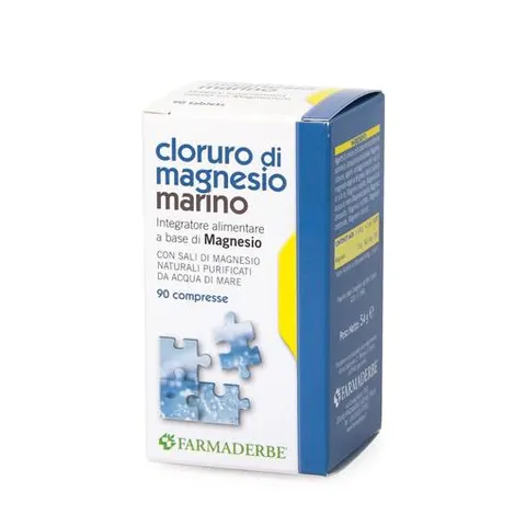 Farmaderbe Cloruro Magnesio Integratore 90 Compresse – immagine 1