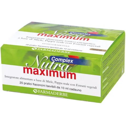 FARMADERBE Srl NUTRA MAXIMUM COMPLEX 20FL 10ML – immagine 1