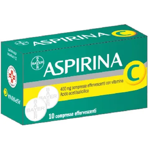 FARMED Srl Aspirina C 400 mg, 10 compresse effervescenti – immagine 1