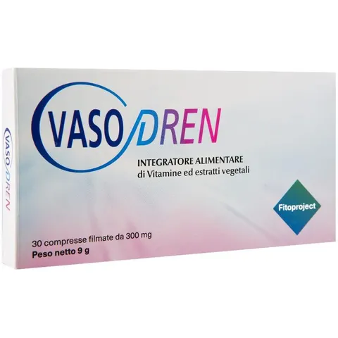 FITOPROJECT Srl VASODREN G 40 COMPRESSE – immagine 1