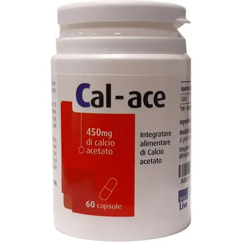 FUTURE LIVE Srl Cal-Ace Acetato, 60 Capsule – immagine 1