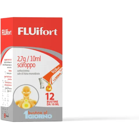 fluifort Sciroppo 12 Bustine 2,7 g – immagine 1