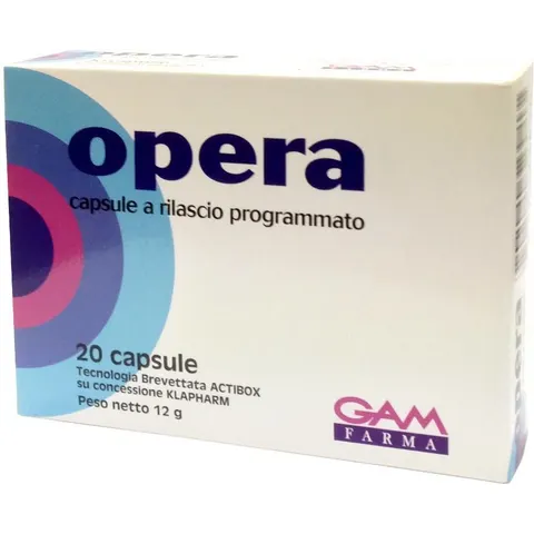 gam farma srl Opera 20capsule – immagine 1