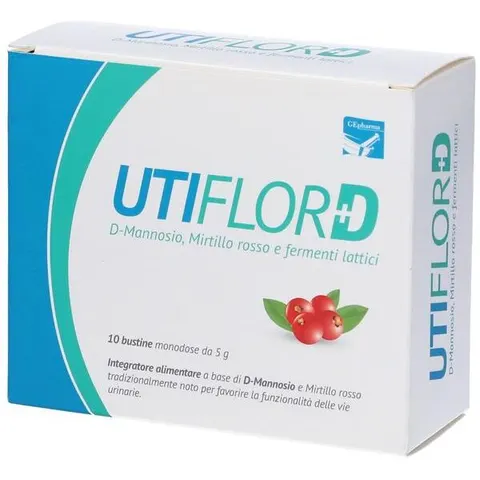 GEPHARMA Srl UTIFLOR D 10 Bust.4g – immagine 1