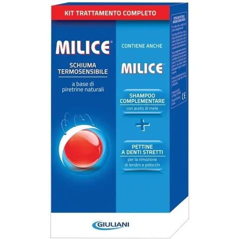 Giuliani Milice multipack schiuma + shampoo trattamento pidocchi – immagine 1
