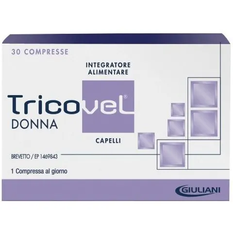 GIULIANI SpA Giuliani Tricovel Donna, 30 compresse – immagine 1