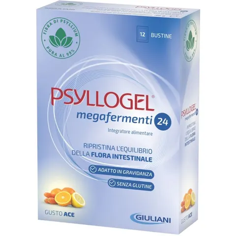 GIULIANI SpA Psyllogel® Megafermenti 24, 12 Buste – immagine 1