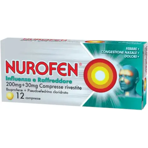 Gmm Farma Nurofen Influenza E Raffreddore 12 Compresse – immagine 1