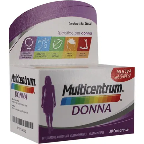 GMM FARMA Srl Multicentrum Donna, 30 Compresse – immagine 1