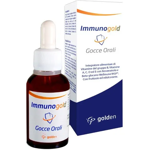 golden pharma srl Immunogold Gocce 30ml – immagine 1