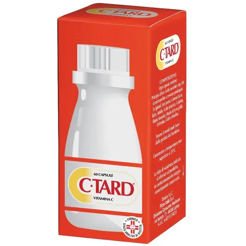 HALEON ITALY Srl Ctard, Vitamina C Acido Ascorbico, 60 Capsule – immagine 1