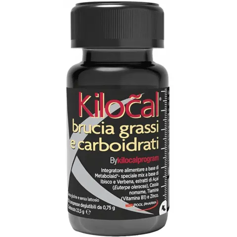 kilocal Brucia Grassi e Carboidrati 30 Compresse – immagine 1