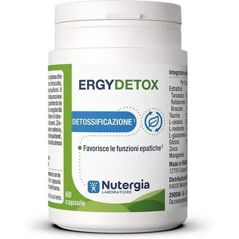 Laboratoire Nutergia Ergydetox 60cps – immagine 1
