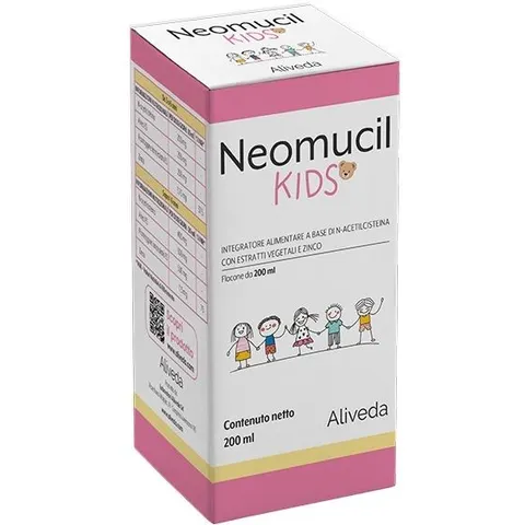 laboratori aliveda srl Neomucil kids 200 ml – immagine 1