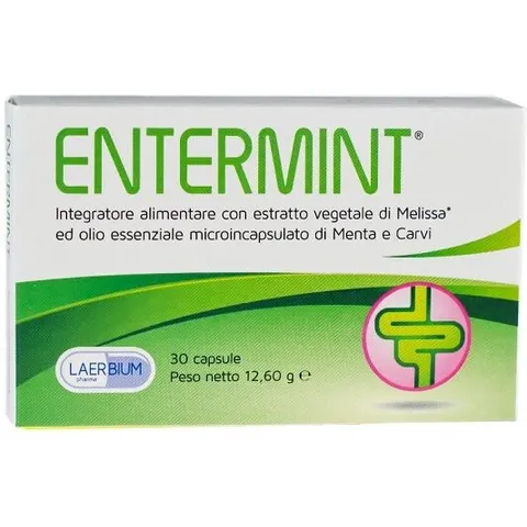LAERBIUM PHARMA Srl ENTERMINT 30 Cps 420mg – immagine 1