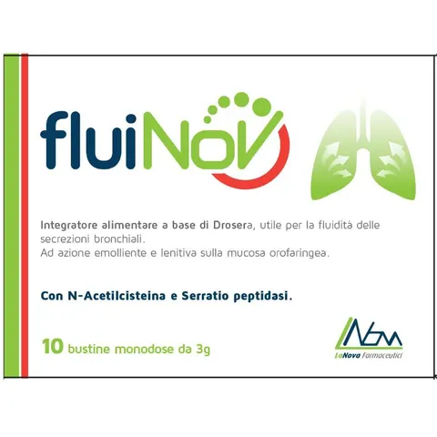 lanova farmaceutici srl Fluinov 10 Bustine – immagine 1