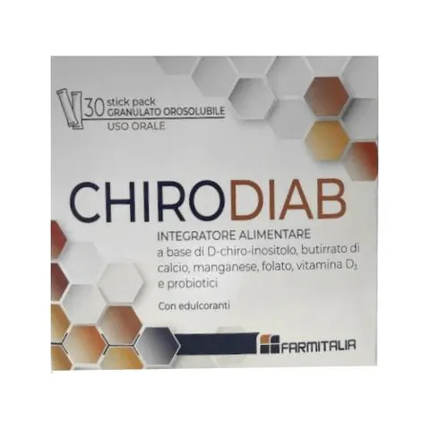 lj pharma Chirodiab Integratore 30 Bustine Orosolubili – immagine 1