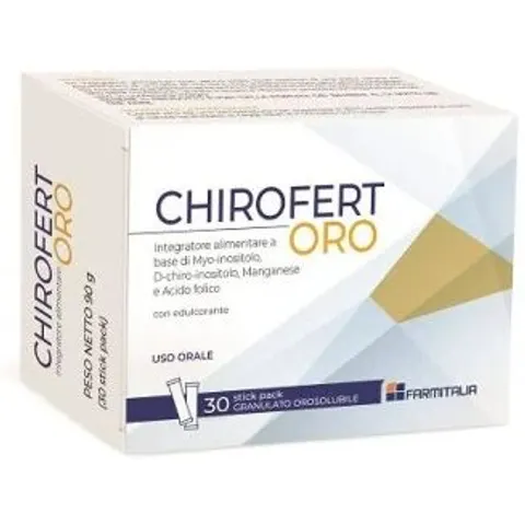 Lj Pharma Chirofert Oro Integratore 30 Bustine Stick – immagine 1