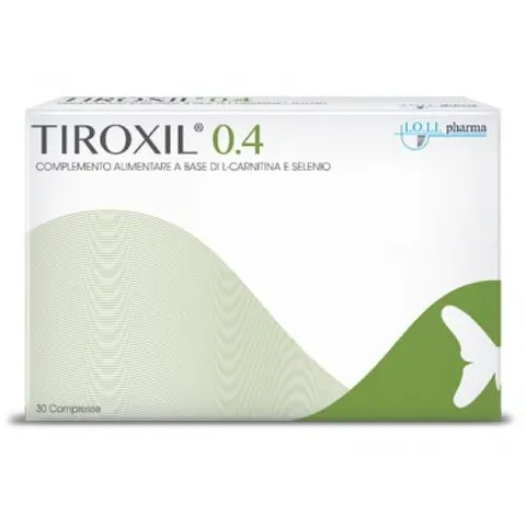 LO.LI.PHARMA Srl Tiroxil 0.4, 30 compresse – immagine 1