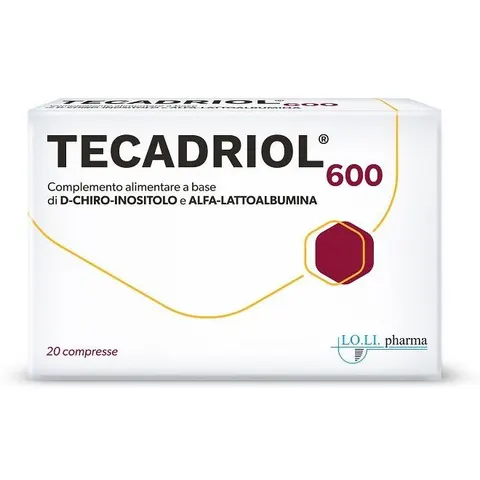 lo.li.pharma srl Tecadriol 600 20 compresse – immagine 1