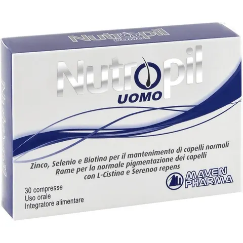 maven pharma Nutropil Uomo 30 Compresse – immagine 1