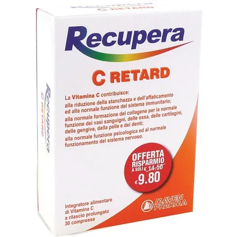 MAVEN PHARMA Srl RECUPERA C Retard 30 Cpr – immagine 1