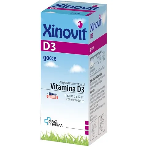 MAYA PHARMA Srl Xinovit D3 Gocce, 12 ml – immagine 1