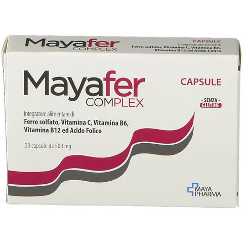 maya pharma srl Mayafer Complex 20capsule – immagine 1