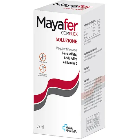 maya pharma Mayafer soluzione 75 ml – immagine 1