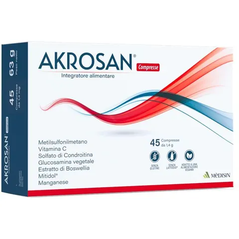 MEDISIN Srl AKROSAN 45 Cpr – immagine 1
