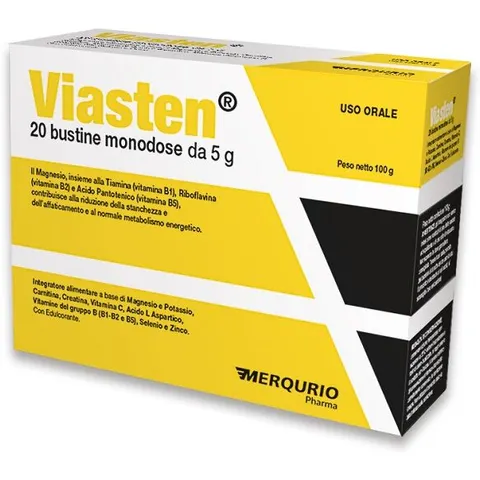 MERQURIO PHARMA Srl Viasten, 20 bustine da 5 g – immagine 1