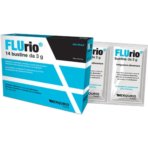merqurio pharma srl Flurio 14 bustine – immagine 1