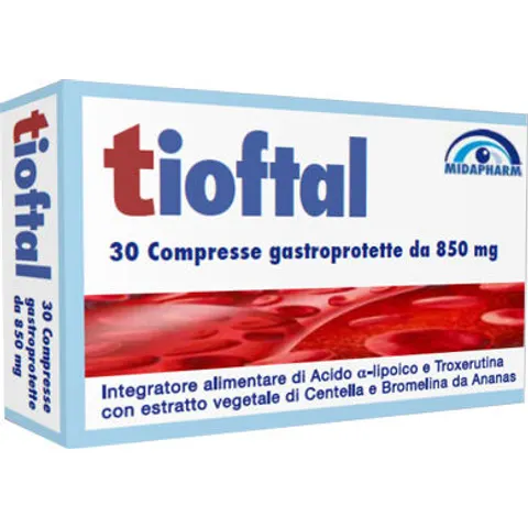 MIDAPHARM ITALIA Srl TIOFTAL 30 Cps – immagine 1