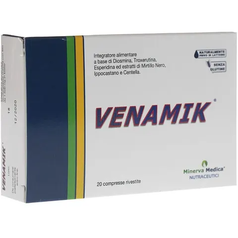 MINERVA MEDICA Srl Venamik, 20 compresse – immagine 1