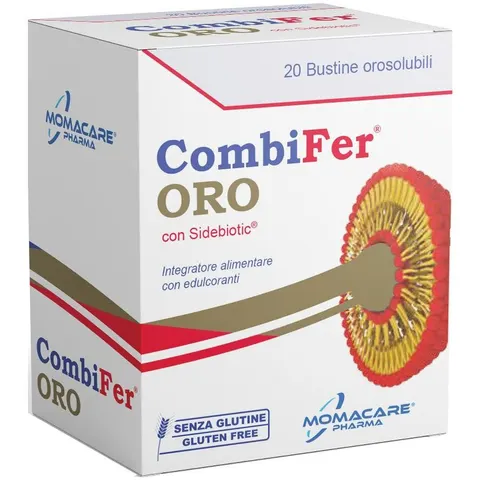 MOMACARE PHARMA Srl COMBIFER ORO 20 BUSTINE – immagine 1