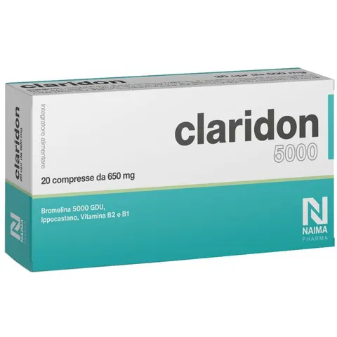 naima pharma srls Claridon 5000 20 compresse – immagine 1